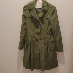 GREEN Ambition Coat Size Small (47)